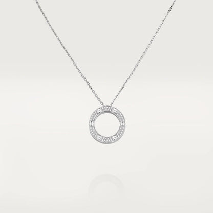 [Stars Jewelry]LOVE NECKLACE ADJUSTABLE SILVER