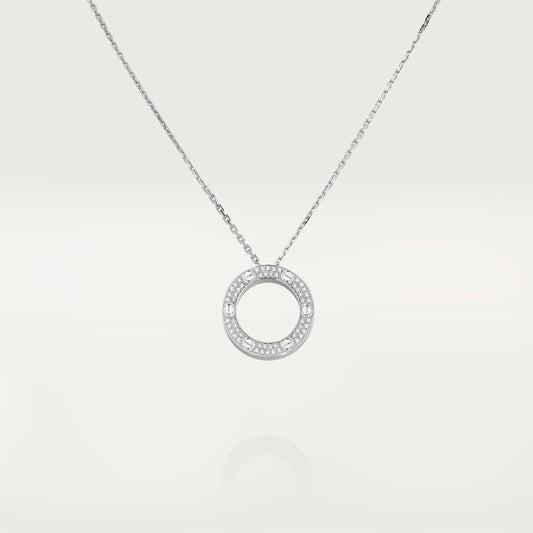 [Stars Jewelry]LOVE NECKLACE ADJUSTABLE SILVER