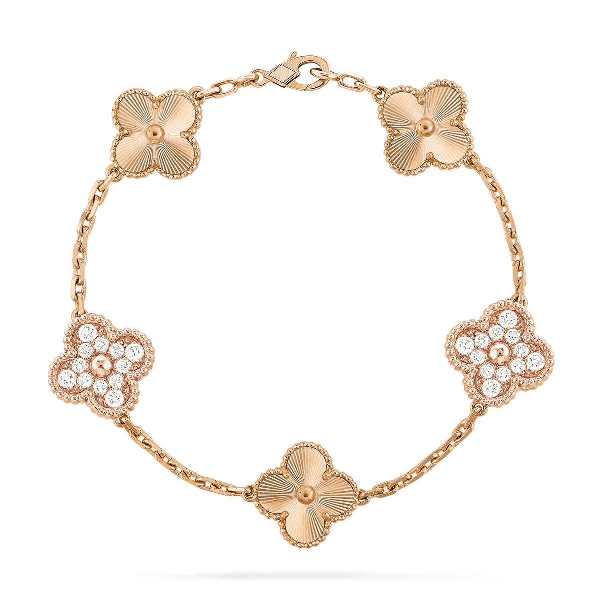 [Stars Jewelry] CLOVER 5 MOTIF LASER BRACELET COLLECTION