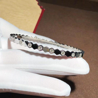 [Stars Jewelry]BEE LOVE SILVER DIAMOND BRACELET