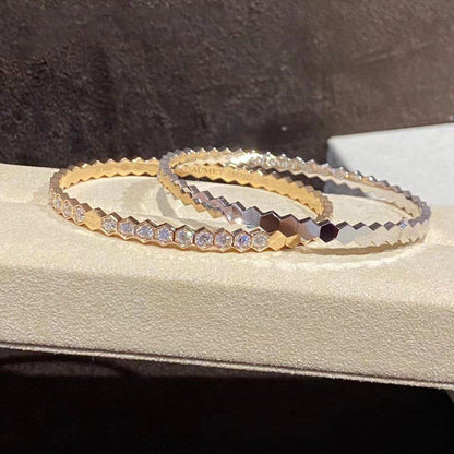 [Stars Jewelry]BEE LOVE GOLD BRACELET FULL DIAMOND