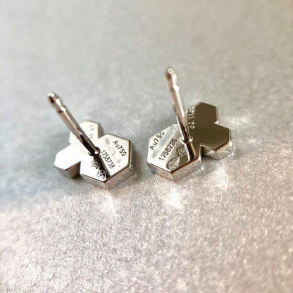 [Stars Jewelry]BEE LOVE SILVER DIAMOND EARRINGS