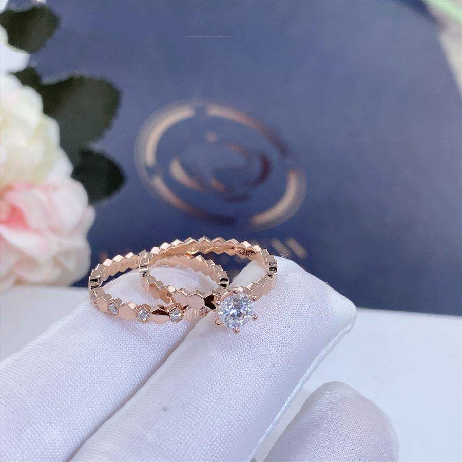 [Stars Jewelry]BEE LOVE RING PINK GOLD 1 DIAMOND