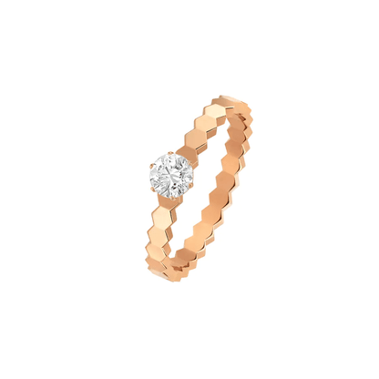 [Stars Jewelry]BEE LOVE RING PINK GOLD 1 DIAMOND