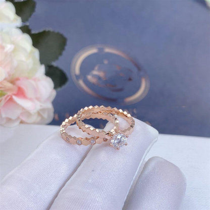 [Stars Jewelry]BEE LOVE RING PINK GOLD DIAMOND