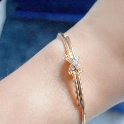 [Stars Jewelry]JEUX DE BRACELET PINK GOLD DIAMONDS