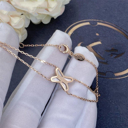 [Stars Jewelry]JEUX BRACELET WHITE MOP PINK GOLD 1 DIAMOND