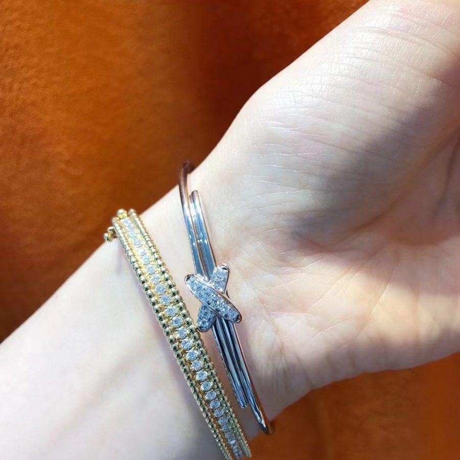 [Stars Jewelry]JEUX DE BRACELET SILVER DIAMONDS