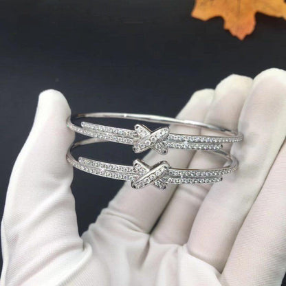 [Stars Jewelry]JEUX DE BRACELET DIAMONDS SILVER