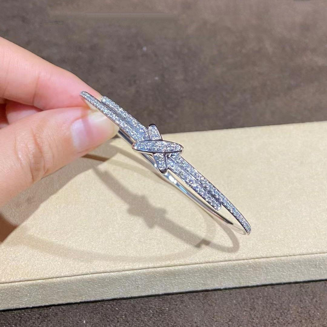 [Stars Jewelry]JEUX DE BRACELET DIAMONDS SILVER