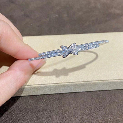[Stars Jewelry]JEUX DE BRACELET DIAMONDS SILVER