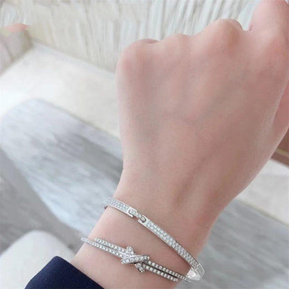 [Stars Jewelry]JEUX DE BRACELET DIAMONDS SILVER