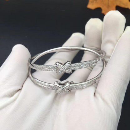 [Stars Jewelry]JEUX DE BRACELET DIAMONDS SILVER