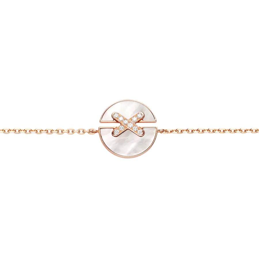 [Stars Jewelry]JEUX DE BRACELET MOP PINK GOLD DIAMONDS