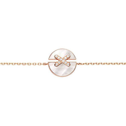 [Stars Jewelry]JEUX DE BRACELET MOP PINK GOLD DIAMONDS
