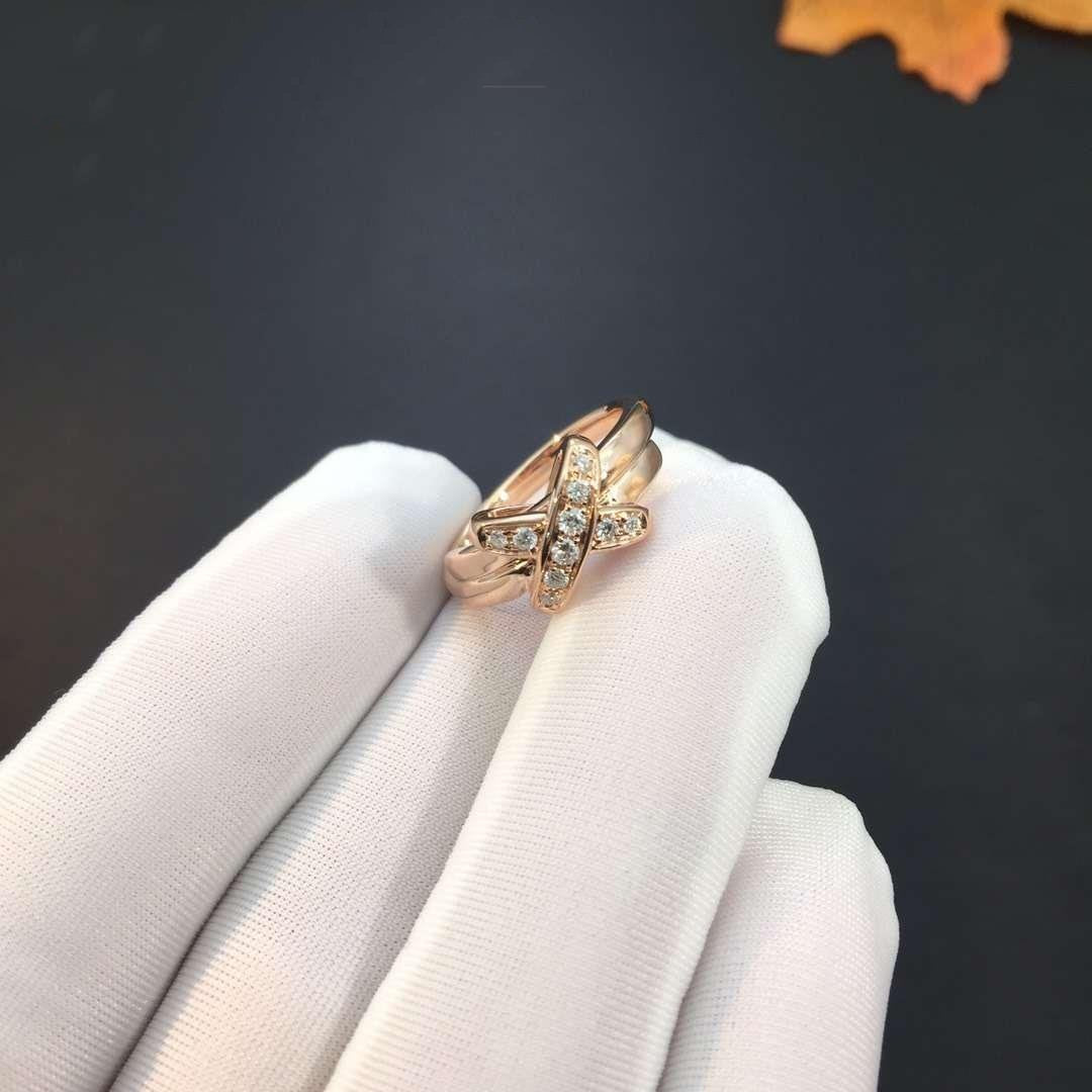 [Stars Jewelry]JEUX DE PINK GOLD DIAMOND RING