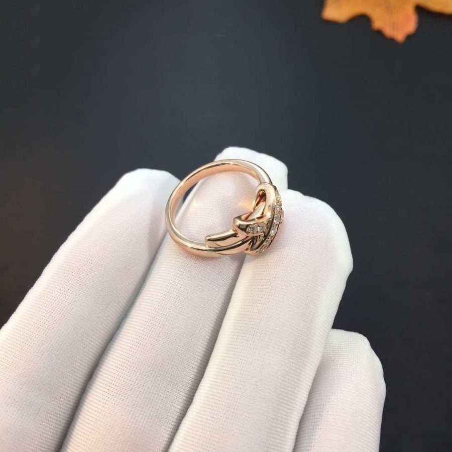 [Stars Jewelry]JEUX DE PINK GOLD DIAMOND RING
