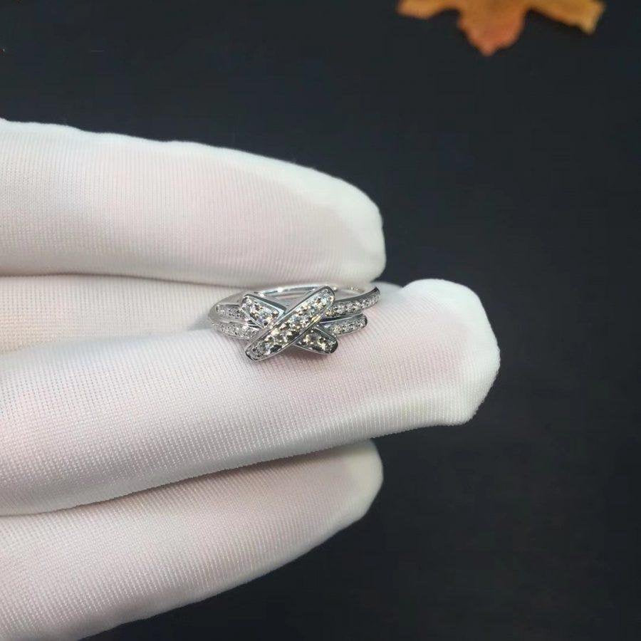 [Stars Jewelry]JEUX DE SILVER DIAMOND RING
