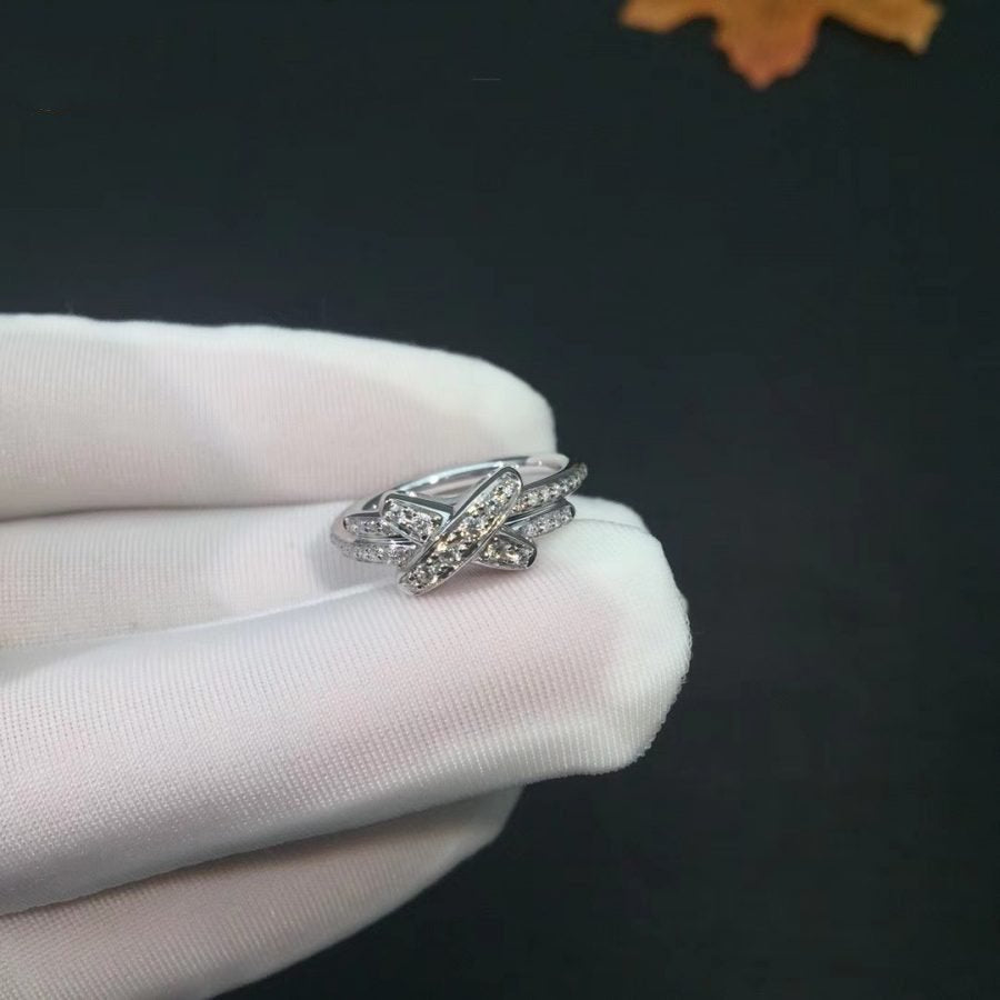 [Stars Jewelry]JEUX DE SILVER DIAMOND RING