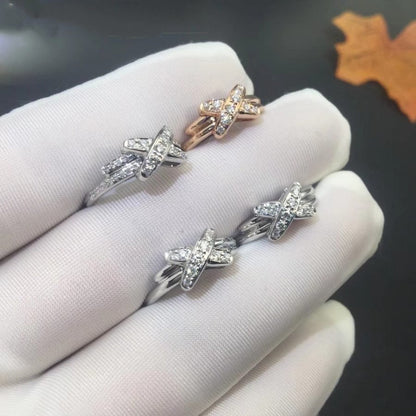 [Stars Jewelry]JEUX DE SILVER DIAMOND RING