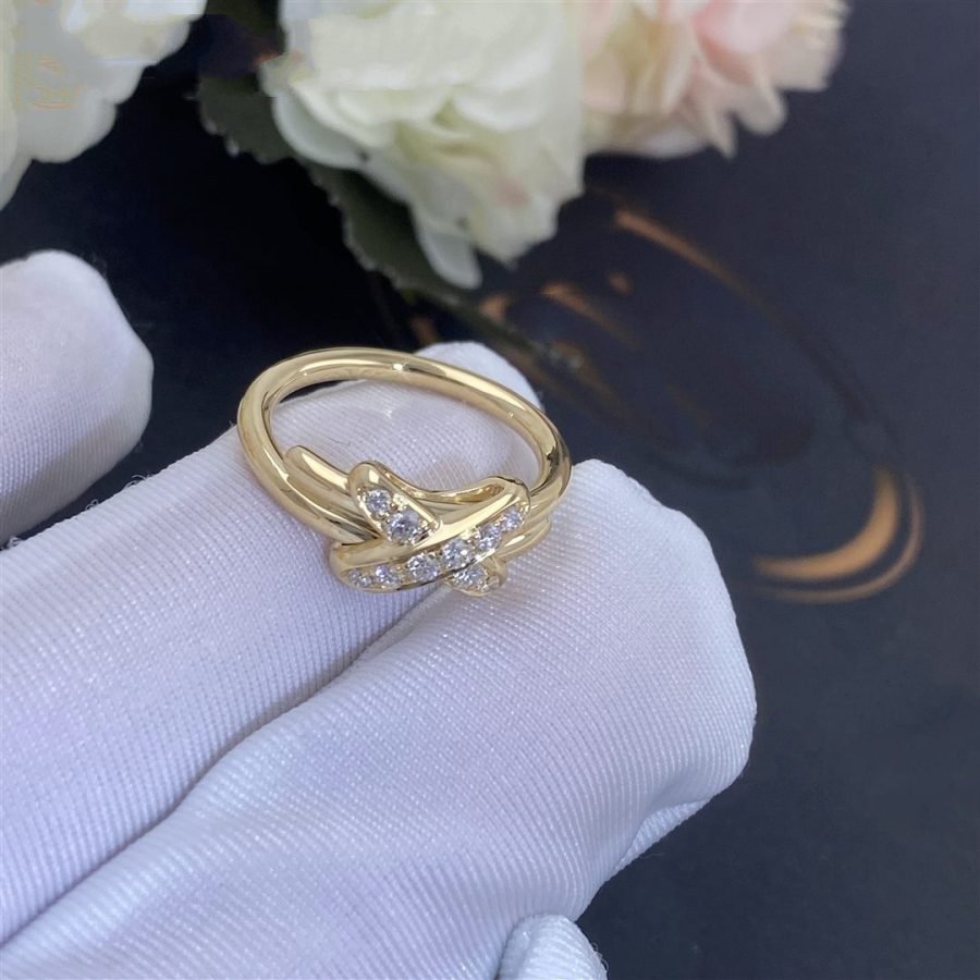 [Stars Jewelry]JEUX DE GOLD DIAMOND RING