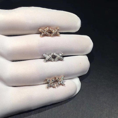[Stars Jewelry]JEUX DE DIAMOND EARRINGS