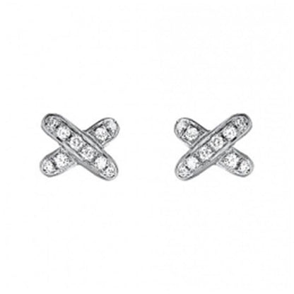 [Stars Jewelry]JEUX DE DIAMOND EARRINGS