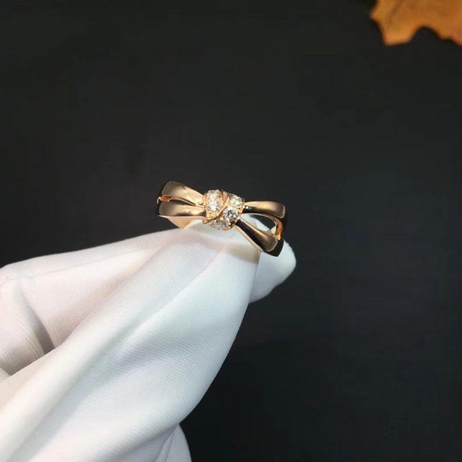 [Stars Jewelry]LIENS RING PINK GOLD DIAMOND
