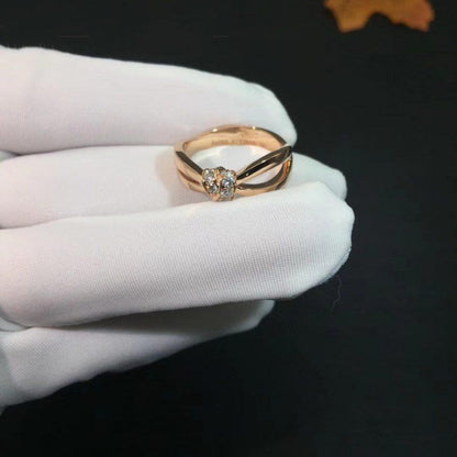 [Stars Jewelry]LIENS RING PINK GOLD DIAMOND