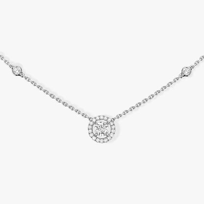 [Stars Jewelry]Diamond Necklace 0,20ct Brilliant Shape Joy