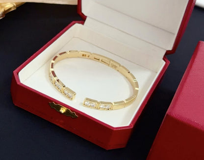 [Stars Jewelry]LOVE DIAMOND OPEN  BRACELET