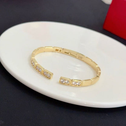 [Stars Jewelry]LOVE DIAMOND OPEN  BRACELET
