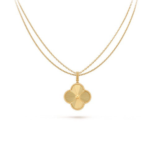 [Stars Jewelry]CLOVER 25MM PEDANT NECKLACE GOLD