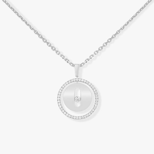 [Stars Jewelry]LUCKY MOVE PM NECKLACE SILVER DIAMOND
