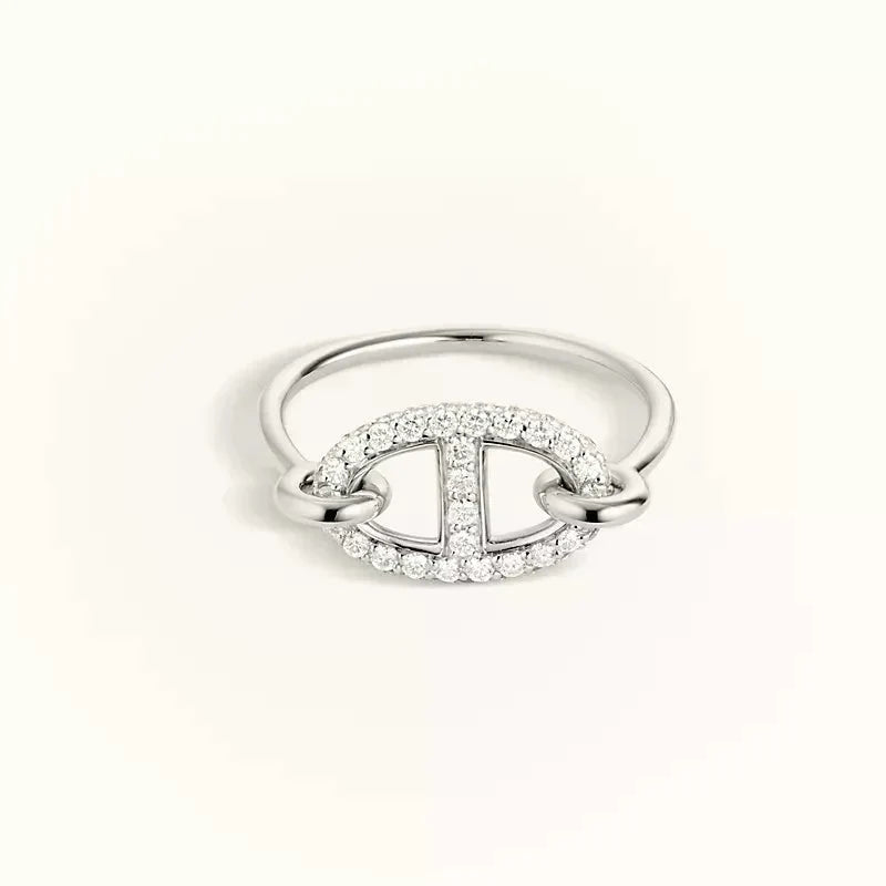 [Stars Jewelry]RONDE SMALL SILVER DIAMOND RING