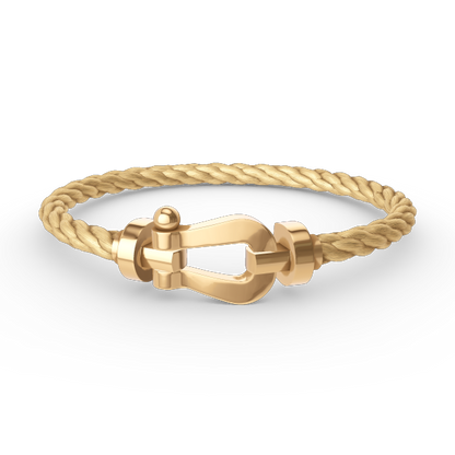 [Stars Jewelry]FORCE LARGE HORSESHOE NO DIAMOND BRACELET GOLD