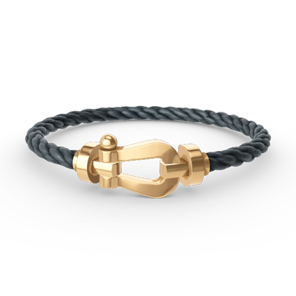 [Stars Jewelry]FORCE LARGE HORSESHOE NO DIAMOND BRACELET GOLD