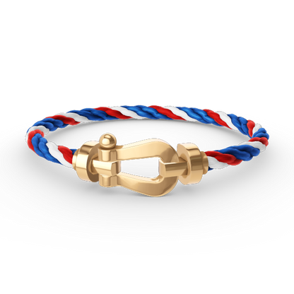 [Stars Jewelry]FORCE LARGE HORSESHOE NO DIAMOND BRACELET GOLD