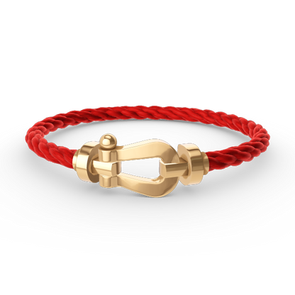 [Stars Jewelry]FORCE LARGE HORSESHOE NO DIAMOND BRACELET GOLD