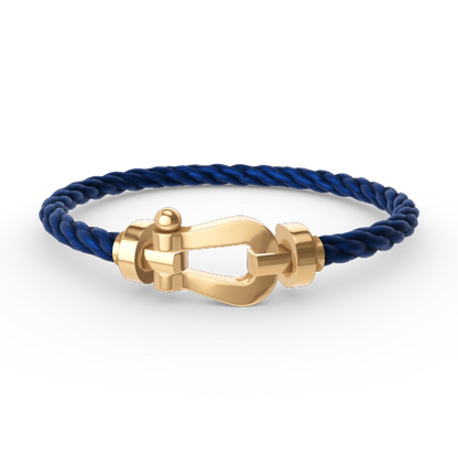 [Stars Jewelry]FORCE LARGE HORSESHOE NO DIAMOND BRACELET GOLD
