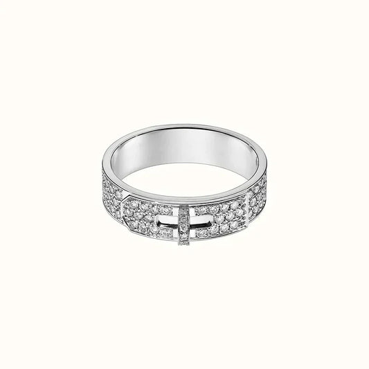 [Stars Jewelry]KELLY SILVER DIAMOND RING