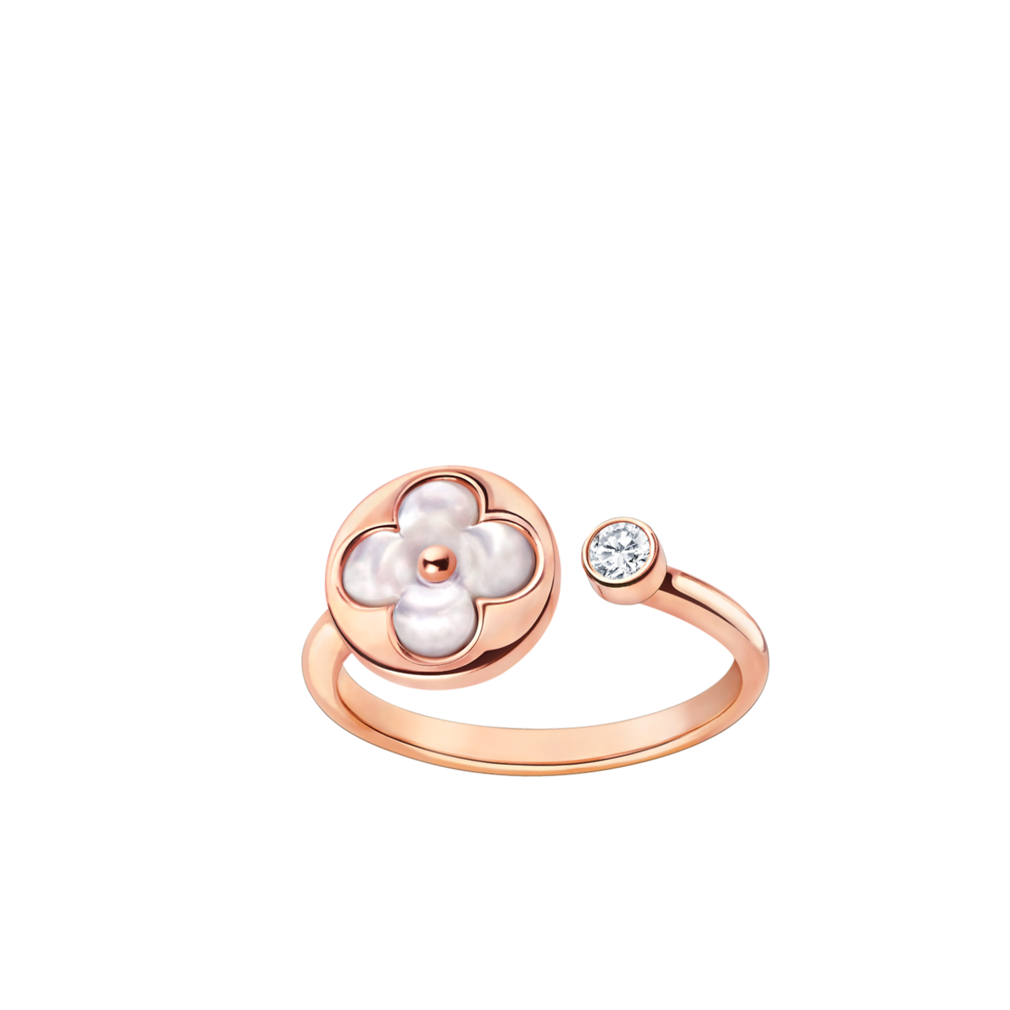[Stars Jewelry]SUN 1 DIAMOND PINK MOP RING