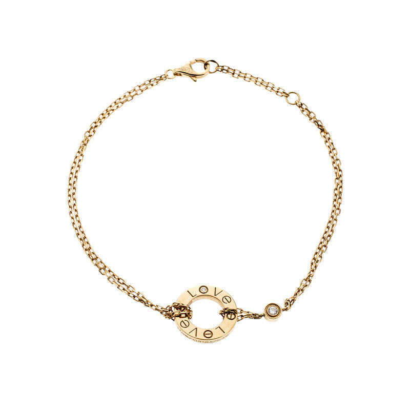 [Stars Jewelry]LOVE BRACELET 2 DIAMOND