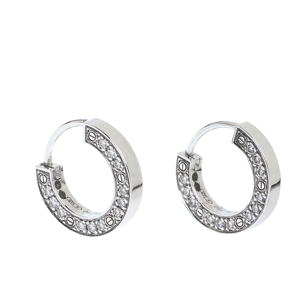 [Stars Jewelry]LOVE DIAMOND EARRINGS