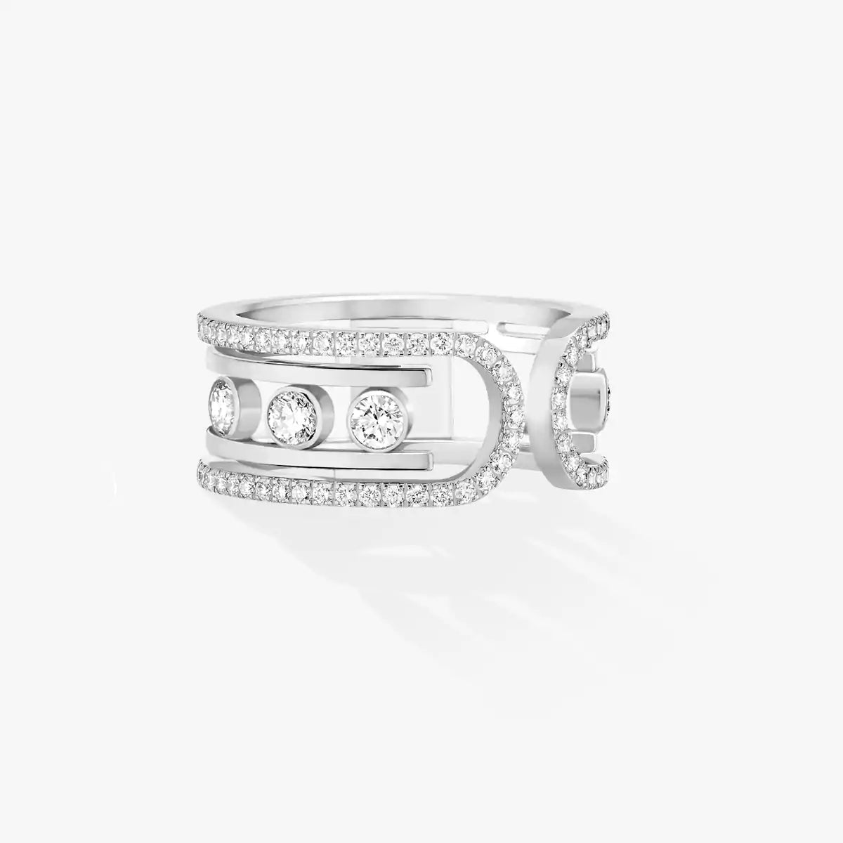 [Stars Jewelry]Move 10th Diamond Ring in Gold
