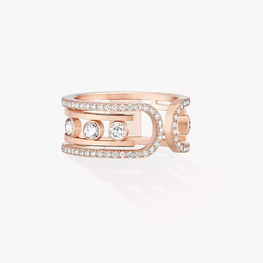 [Stars Jewelry]Move 10th Diamond Ring in Gold