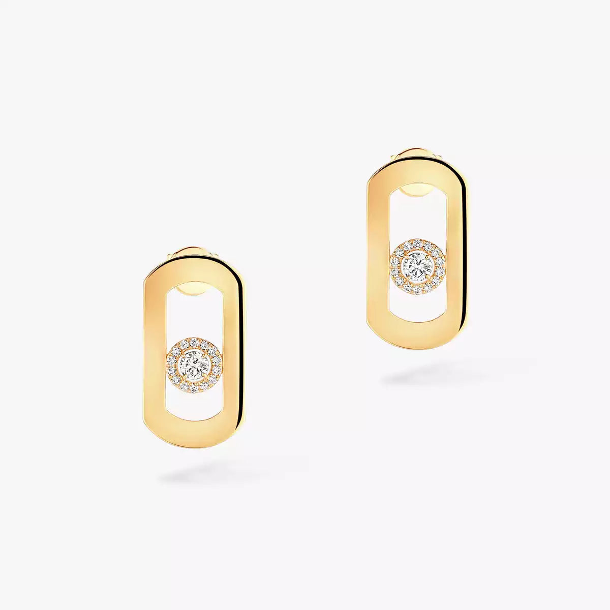 [Stars Jewelry]So Move Diamond Earrings in Yellow Gold