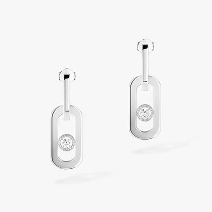 [Stars Jewelry]So Move XL Diamond Pendant Earrings