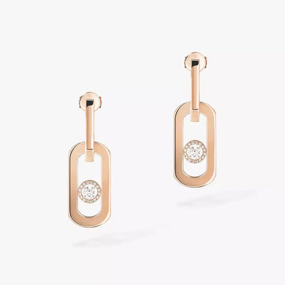 [Stars Jewelry]So Move XL Diamond Pendant Earrings