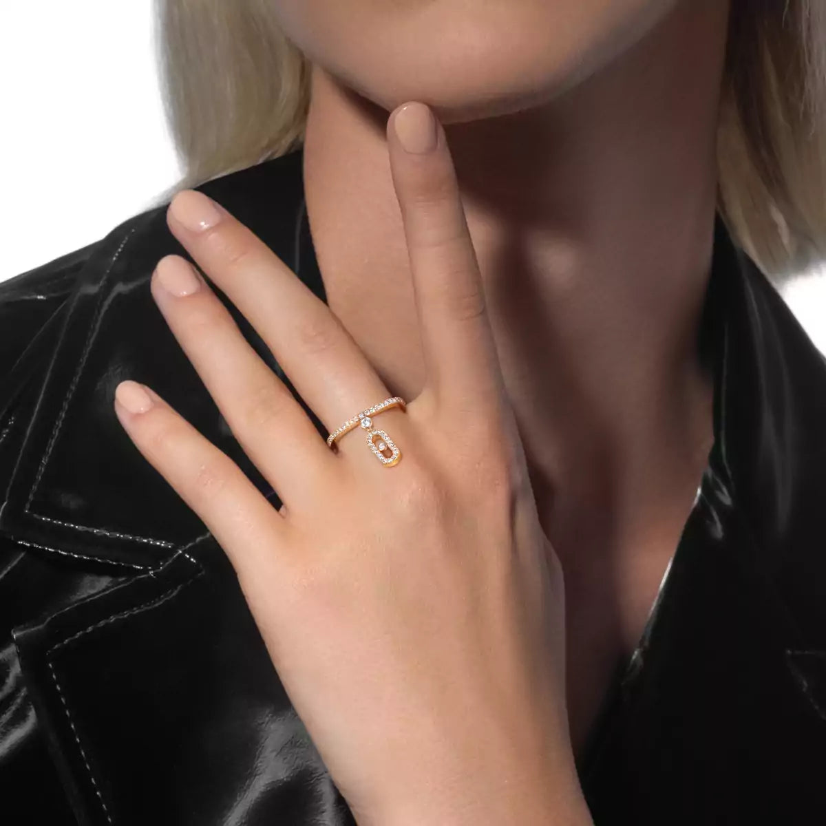 [Stars Jewelry]Move Uno Diamond Ring